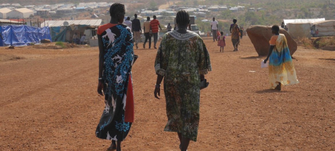 شبكة دعم المصابين بالايدز في ملكال في جنوب السودانالصورة: برنامج الأمم المتحدة المشترك المعني بفيروس نقص المناعة البشرية