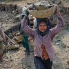 Child labour in Myanmar.