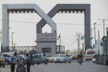 Le point de passage de Rafah entre l'Egypte et Gaza (archives). Photo OCHA