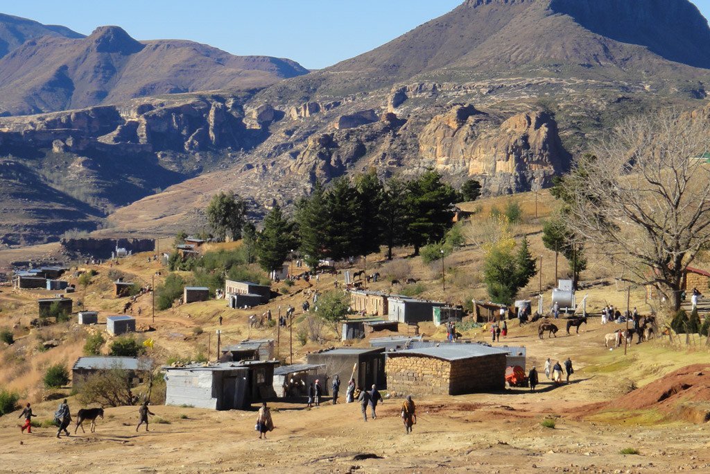 Le Lesotho fait partie des pays en développement ressentant fortement les impacts du changement climatique. Photo : FAO