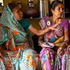 In India, members of a network of single women, Ekal Nari Shakti Sangathan, that helps secure the right of widows to live with dignity and justice. UN Women/Gaganjit Singh (File)