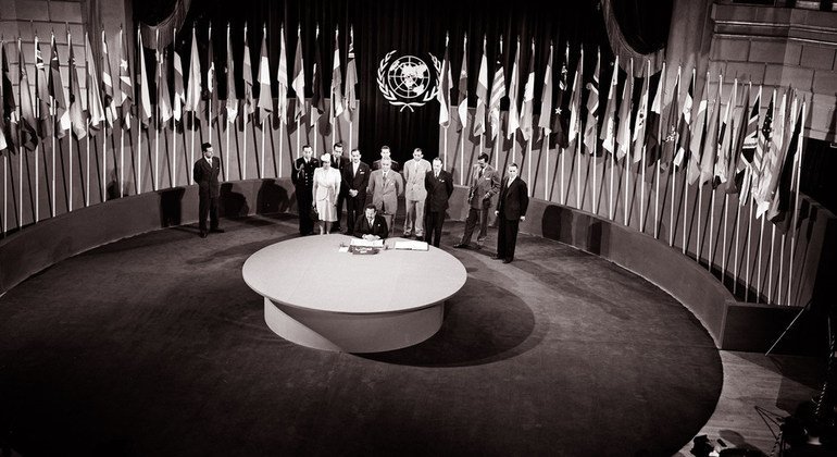 La formación de la ONU: un sueño de paz en medio de la pesadilla de la  guerra | Noticias ONU