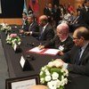 11 июля в Скире, Марокко, между ливийскими сторонами было подписано политическое соглашение. Фото: МООНПЛ