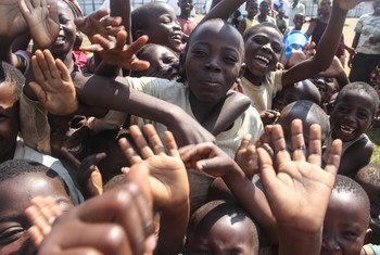 لاجئون من بوروندي في جنوب كيفو، جمهورية الكونغو الديمقراطية. الصورة: مكتب تنسيق الشؤون الإنسانية / نعومي فيروته