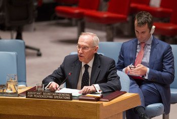 Assistant Secretary-General for Peacekeeping Operations Edmond Mulet addresses the Security Council meeting on the situation in Somalia.