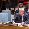 副秘书长奥布莱恩向安理会做有关叙利亚局势的报告。联合国图片/Loey Felipe