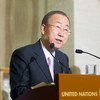 El Secretario General de la ONU, Ban Ki-moon  Foto archivo:ONU/Rick Bajornas