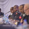 المشاركون في منتدى رفيع المستوى حول الشراكة  في مقديشو، الصومال. المصدر: بعثة الاتحاد الأفريقي