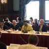 Zainab Hawa Bangura, Special Representative of the Secretary-General on Sexual Violence in Conflict, addresses the Global Coalition to Counter ISIL, in Quebec City, Canada.