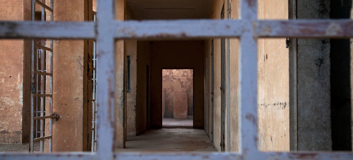 Abandoned cells in the main prison in Gao, north of Bamako, Mali.