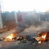 حرق المتاريس في بوجمبورا بوروندي. المصدر: إرين / ديزاير نيموبونا