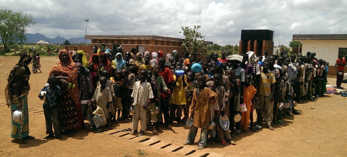 被喀麦隆驱离的尼日利亚难民