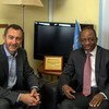 萨赫勒地区人道主义协调员兰泽与联合国驻马里多层面综合稳定特派团人权司负责人会面
