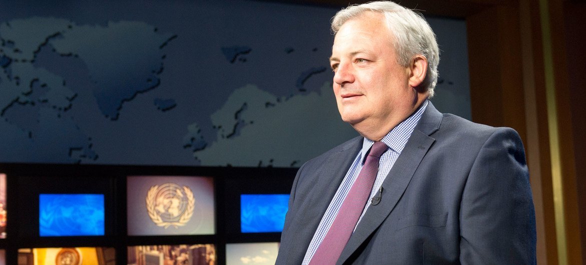 Under-Secretary-General for Humanitarian Affairs and Emergency Relief Coordinator Stephen O’Brien speaks to the UN News Centre.