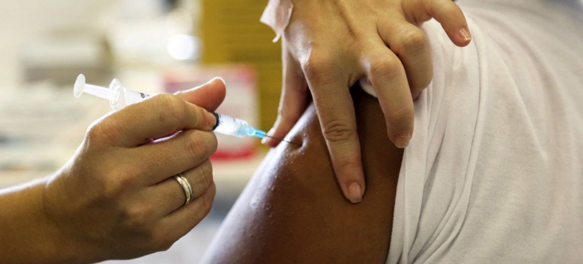 世卫组织关注疫苗犹豫问题。世卫组织图片。