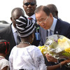 潘基文出访尼日利亚  联合国图片