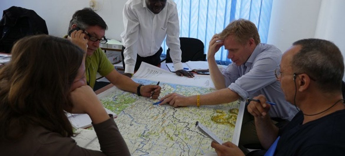 WHO team organizing intensive response to the new Ebola case reported in Kambia, Sierra Leone.