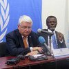 联合国负责维和行动事务的副秘书长拉德苏9月8日在结束对中非共和国的访问时宣布在该国中部城市班巴里建立“无武器区”。联合国/Bitsure Jean-Claude