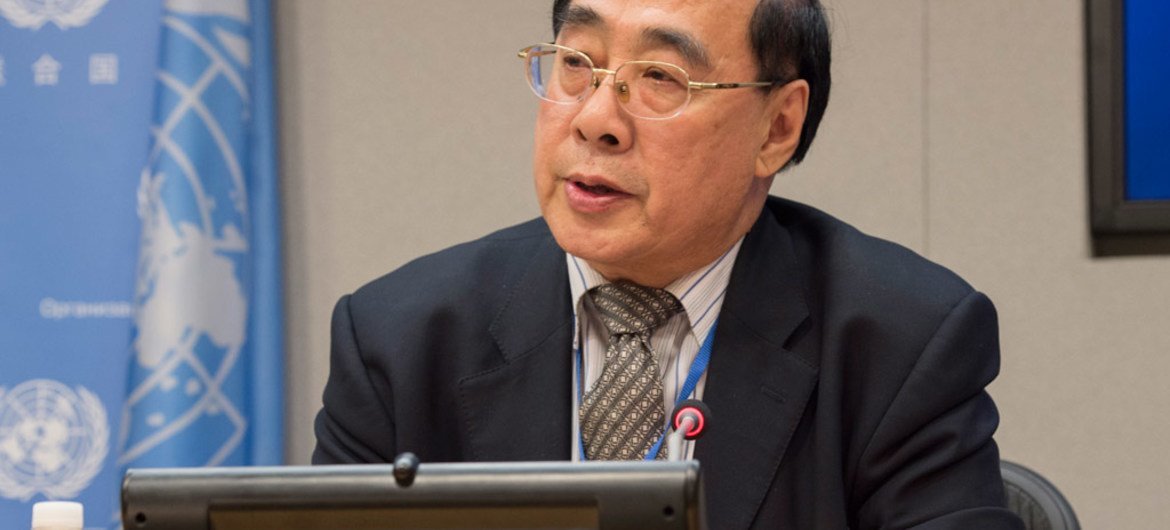 Under-Secretary-General for Economic and Social Affairs Wu Hongbo.