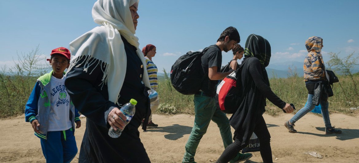 Беженцы и мигранты Фото ЮНИСЕФ/Георгий Клинкаров
