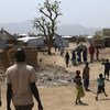 Nigerian refugees at Minawao refugee camp, northern Cameroon.