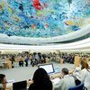 مجلس حقوق الإنسان في دورته العادية ال30 في جنيف في 15 سبتمبر أيلول 2015. المصدر: الأمم المتحدة / جان مارك فيري