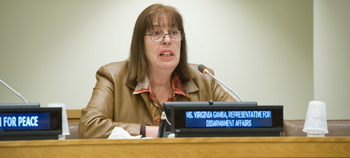 Virginia Gamba, chef du Mécanisme d'enquête conjoint. Photo ONU/Evan Schneider