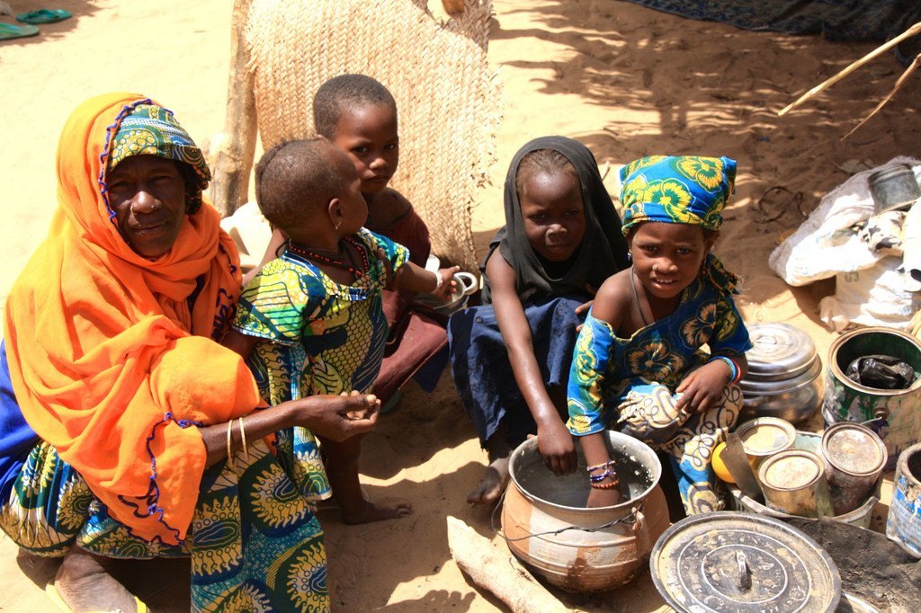 Une famille ayant fui l'insécurité dans le nord-est du Nigéria a trouvé refuge dans la région de Diffa, au Niger (archive).