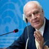 秘书长叙利亚问题特使德米斯图拉。联合国图片/Jean-Marc Ferré
