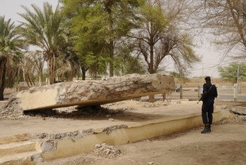 Разрушенный экстремистами памятник Аль-Фарук в Тимбукту, Мали. Фото МИНУСМА/С.Равье