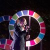 الأمين العام بان كي مون يحيي الجمهور في مهرجان المواطن العالمي في سنترال بارك، بمدينة نيويورك. المصدر: الأمم المتحدة / إسكندر ديبيبى