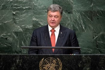 Президент  Украины Петр  Порошенко