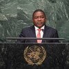 President Filipe Jacinto Nyusi of Mozambique, addresses the general debate of the General Assembly’s seventieth session.