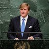 King Willem-Alexander of the Netherlands addresses the general debate of the General Assembly’s seventieth session.