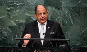 President Luis Guillermo Solís Rivera of Costa Rica addresses the general debate of the General Assembly’s seventieth session.