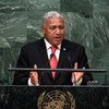 Prime Minister Josaia V. Bainimarama of Fiji and Commander of the Fiji Military Forces addresses the general debate of the General Assembly’s seventieth session.