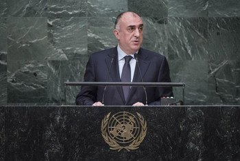 Foreign Minister Elmar Mammadyarov of Azerbaijan addresses the general debate of the General Assembly’s seventieth session.