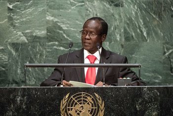 James Wani Igga, Vice-President of the Republic of South Sudan, addresses the general debate of the General Assembly’s seventieth session.