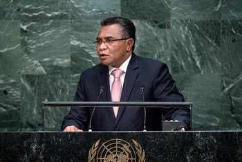 Prime Minister Rui Maria De Araújo of Timor-Leste addresses the general debate of the General Assembly’s seventieth session.