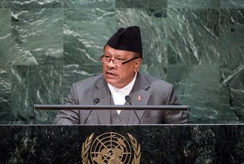 Prakash Man Singh, Deputy Prime Minister of Nepal, addresses the general debate of the General Assembly’s seventieth session.