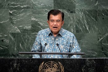 Muhammad Jusuf Kalla, Vice-President of the Republic of Indonesia, addresses the general debate of the General Assembly’s seventieth session.