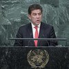 Ambassador Gustavo Meza-Cuadra of Peru to the United Nations addresses the general debate of the General Assembly’s seventieth session.