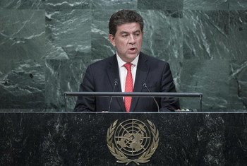 Ambassador Gustavo Meza-Cuadra of Peru to the United Nations addresses the general debate of the General Assembly’s seventieth session.