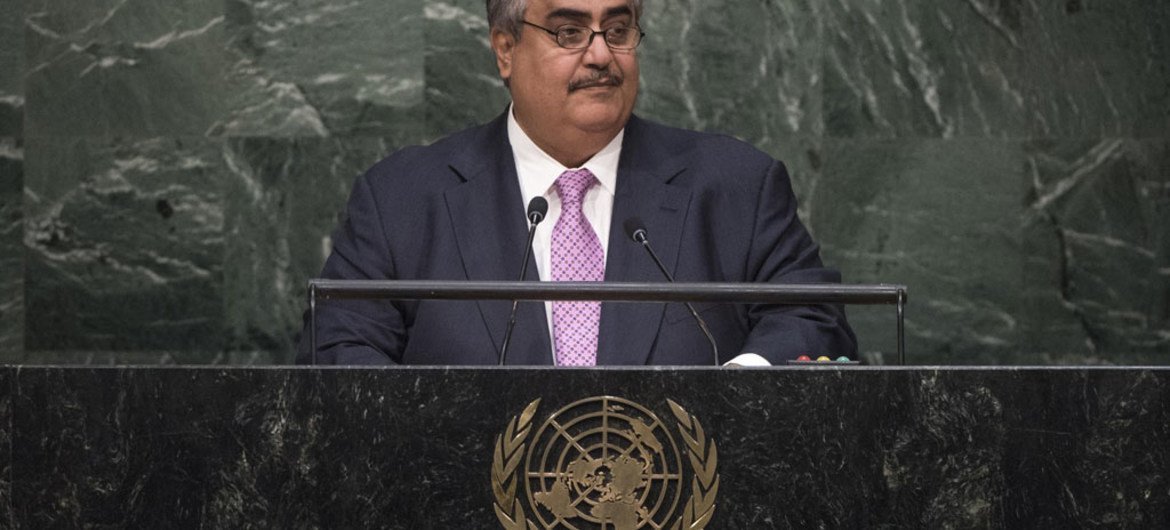 الشيخ خالد بن أحمد بن محمد آل خليفة، وزير خارجية مملكة البحرين. المصدر: تشا بك