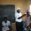 2015年10月11日几内亚举行了第一轮总统选举投票。图片来源：开发计划署