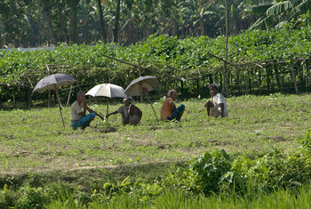 Workers in Bogra, Bangladesh (file)
