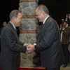 الأمين العام بان كي مون يجتمع مع رئيس سلوفاكيا، أندريه كيسكا، خلال زيارة قام بها إلى البلاد يوم 18 أكتوبر الحالي. المصدر: الأمم المتحدة: ريك باجورناس
