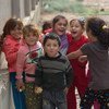 伊拉克儿童。人道协调厅图片