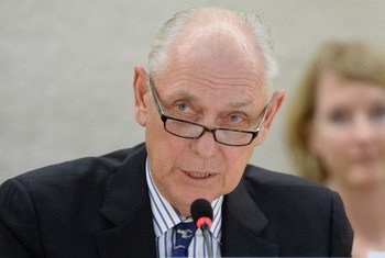 Chair of the Commission of Inquiry on Human Rights in Eritrea Mike Smith.