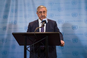 Leader of the Turkish Cypriot Community Mustafa Akinci.